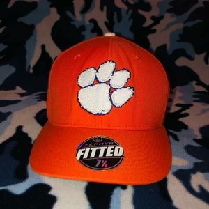 Clemson Tigers Fitted, 7 1/4 Authentic Zephyr Hat